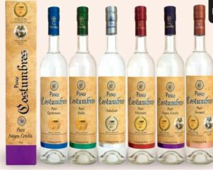 Pisco Costumbres.Puro.Bodega Tres Ríos.Infomundo Negocios