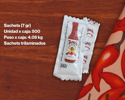 Tapatío Salsa Picante Sachets.Infomundo Negocios