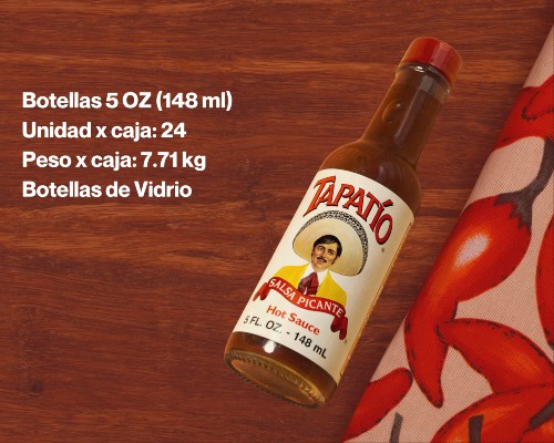Tapatío Salsa Picante.Botella 148 ml.Infomundo Negocios