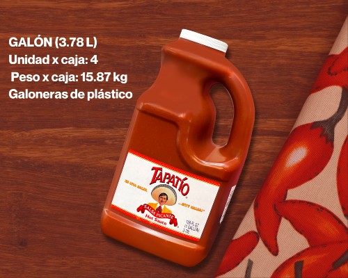 Tpatío Salsa Picante.Galón.Infomundo Negocios