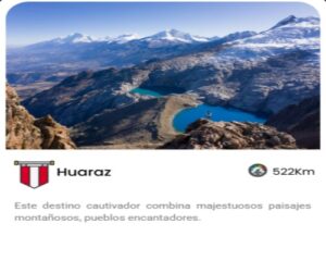 Entre Vias – Ruta Huaraz.Infomundo Negocios