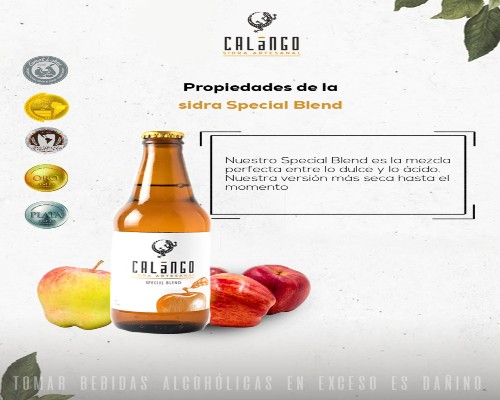 Sidra Calango.Special Blend.Infomundo Negocios