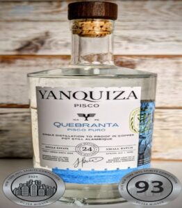 Pisco Yanquiza.Quebranta.Adolfo Delgado.Representante de Marca