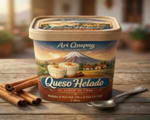 Ari Quepay.Aquí Quedaos.5 Litros.Queso Helado.Infomundo Negocios