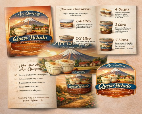 Catálogo Ari Quepay.Aquí Quedaos.Queso Helado.Infomundo Negocios